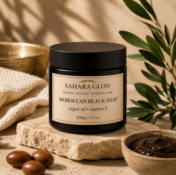 Moroccan Black Soap (Argan Oil • Vitamin E)