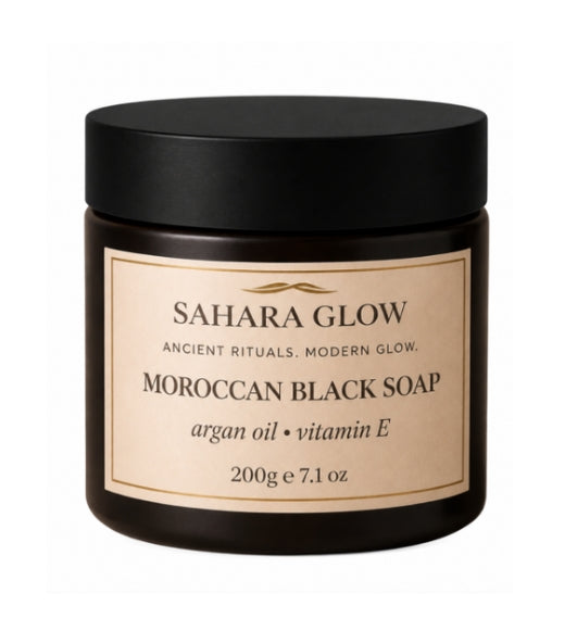 Moroccan Black Soap (Argan Oil • Vitamin E)